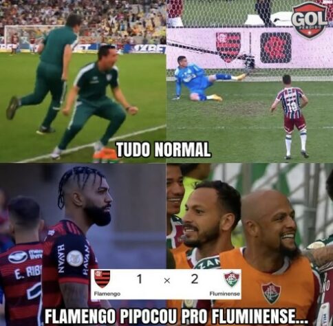 Os melhores memes da vitória do Fluminense sobre o Flamengo pela 27ª rodada do Brasileirão.