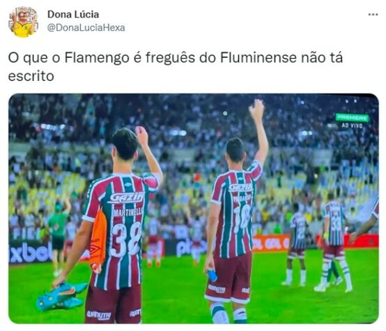 Os melhores memes da vitória do Fluminense sobre o Flamengo pela 27ª rodada do Brasileirão.