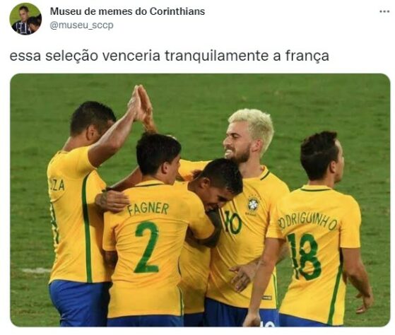 Memes: França perde por 2 a 0 para Dinamarca, termina em terceiro no grupo da Nations League e vira piada nas redes sociais.