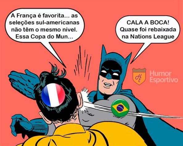 Memes: França perde por 2 a 0 para Dinamarca, termina em terceiro no grupo da Nations League e vira piada nas redes sociais.