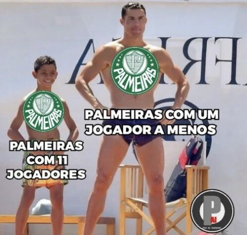 Os melhores memes da vitória do Palmeiras sobre o Santos pela 27ª rodada do Brasileirão.