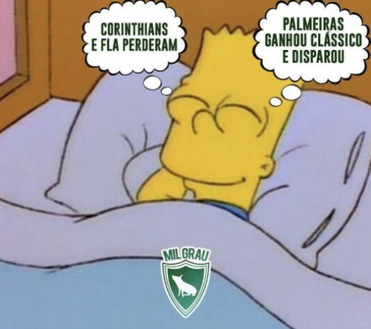 Os melhores memes da vitória do Palmeiras sobre o Santos pela 27ª rodada do Brasileirão.