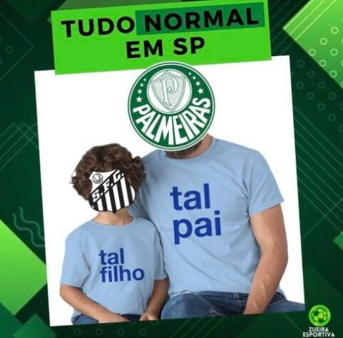 Os melhores memes da vitória do Palmeiras sobre o Santos pela 27ª rodada do Brasileirão.