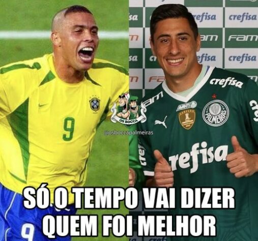 Os melhores memes da vitória do Palmeiras sobre o Santos pela 27ª rodada do Brasileirão.