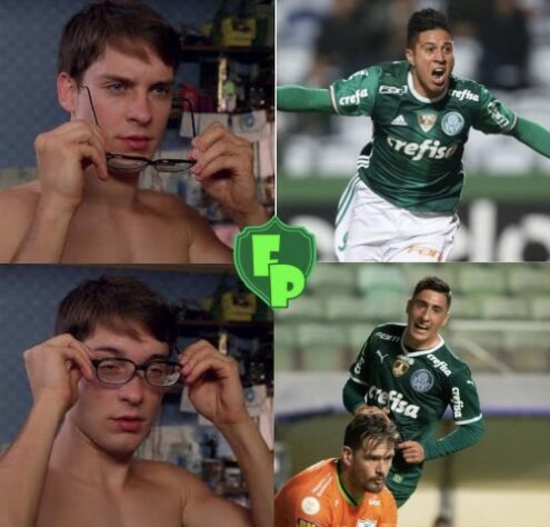 Os melhores memes da vitória do Palmeiras sobre o Santos pela 27ª rodada do Brasileirão.