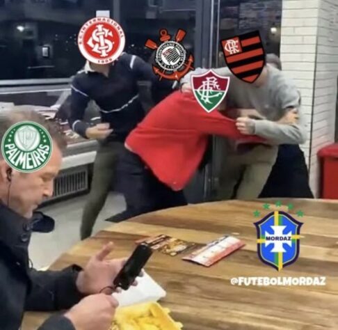 Os melhores memes da vitória do Palmeiras sobre o Santos pela 27ª rodada do Brasileirão.