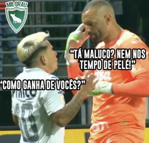 Os melhores memes da vitória do Palmeiras sobre o Santos pela 27ª rodada do Brasileirão.