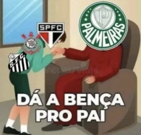 Passa no crédito? Torcedores do Palmeiras zoam freguesia do Santos em memes  após o clássico – LANCE!