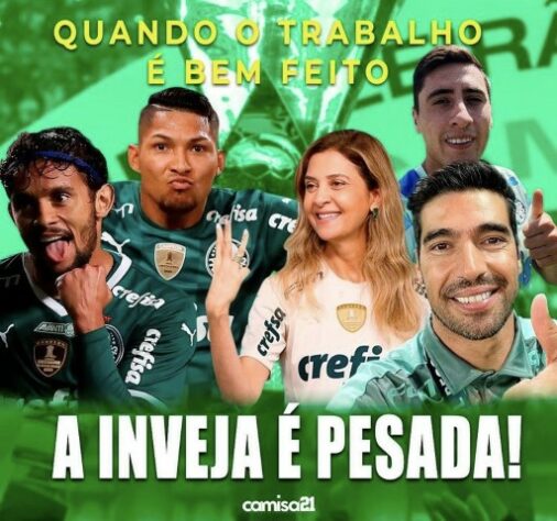 Os melhores memes da vitória do Palmeiras sobre o Santos pela 27ª rodada do Brasileirão.