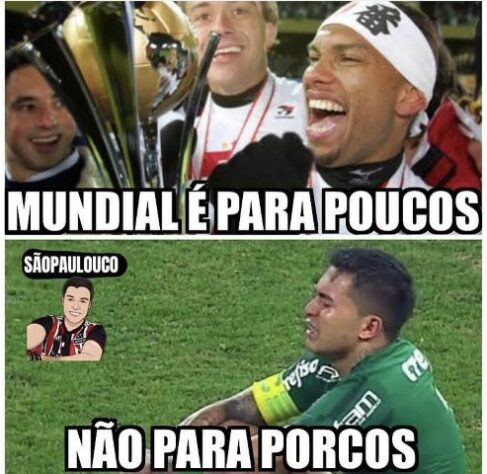 Palmeiras sem Mundial, Felipão herói e Pablo iluminado: rivais fazem memes com queda do Verdão na Libertadores.