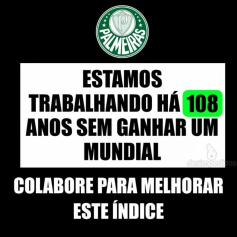 Palmeiras sem Mundial, Felipão herói e Pablo iluminado: rivais fazem memes com queda do Verdão na Libertadores.