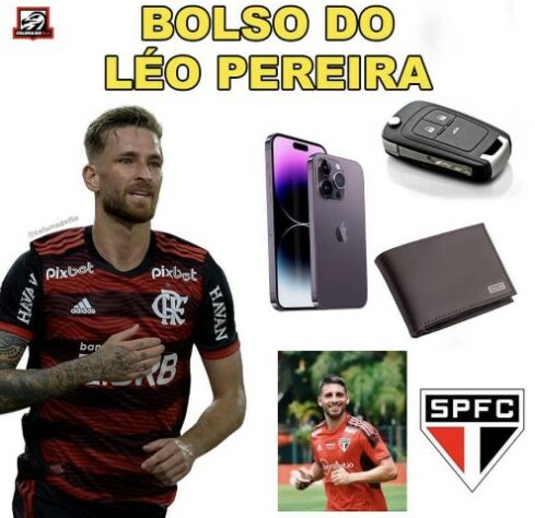 Zoeira liberada! Torcedores fazem memes com provocações ao São Paulo após eliminação para o Flamengo.