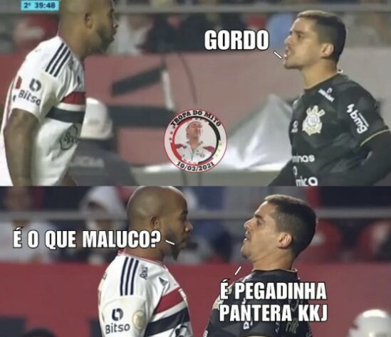 Veja os melhores memes do empate entre São Paulo e Corinthians