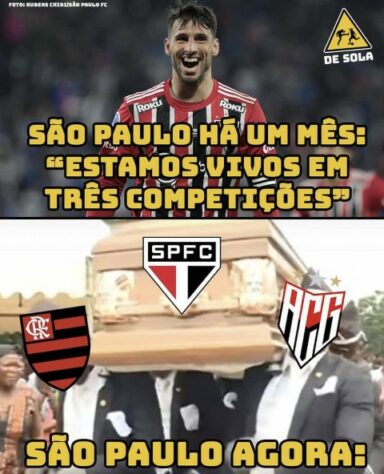 Copa Sul-Americana: os melhores memes de Atlético-GO 3 x 1 São Paulo