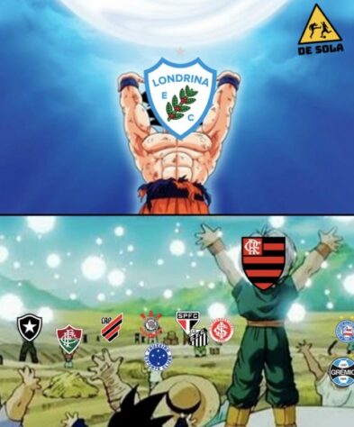 Olha o Londrina chegando! Ameaça de permanência do Vasco na Série B rende memes dos rivais.