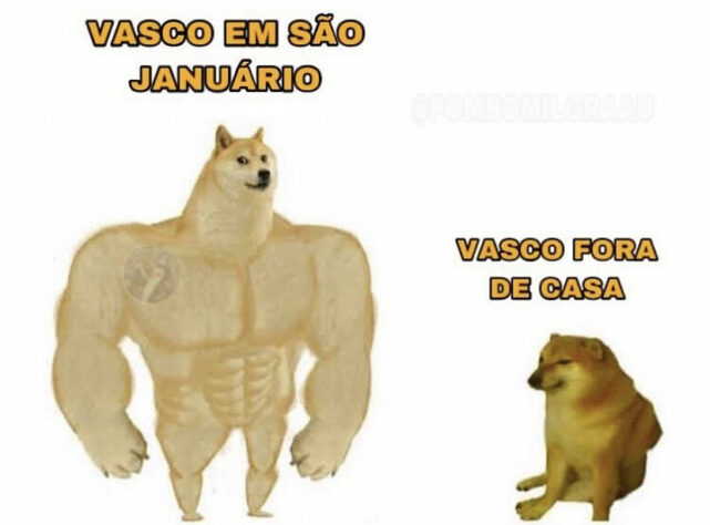 Olha o Londrina chegando! Ameaça de permanência do Vasco na Série B rende memes dos rivais.