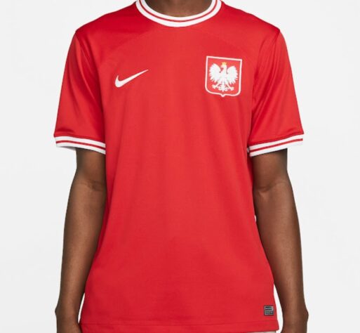Polônia (grupo C): camisa 2 / fornecedora: Nike