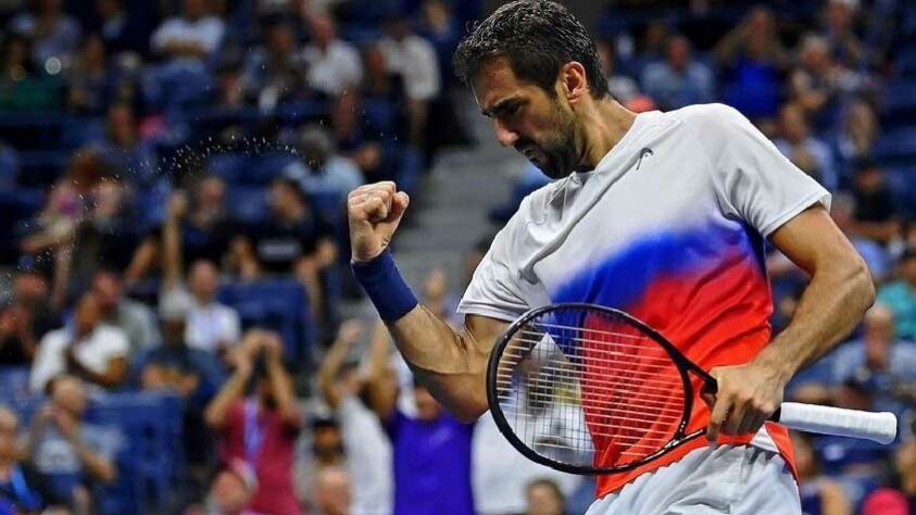 18º - Marin Cilic - Premiação: 30.468.623 de dólares (aproximadamente R$ 157,3 milhões)