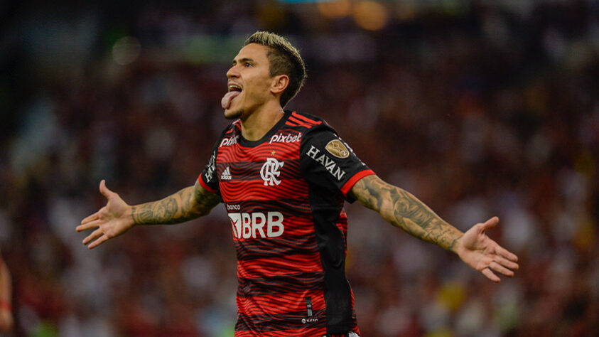 2º - Pedro (25 anos) - posição: centroavante - Clube: Flamengo - Valor de mercado: 20 milhões de euros (R$ 110,7 milhões)