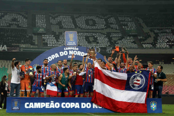 13º lugar - Bahia: 12 títulos nesse século / Campeonato Baiano 2001, 2012, 2014, 2015, 2018, 2019, 2020 e 2023; Copa do Nordeste 2001, 2002, 2017 e 2021 (foto)