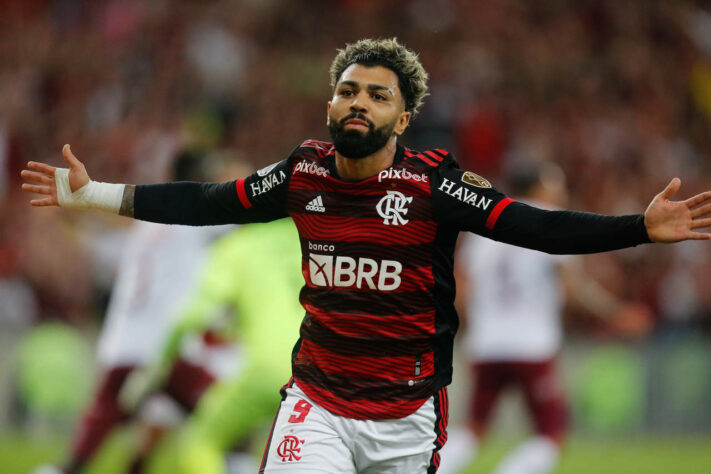 1º lugar: Gabigol - 28 gols 