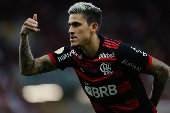 2ª posição: Pedro, 25 anos - Atacante (brasileiro) - Clube: Flamengo - Valor de mercado: 20 milhões de euros / 111,8 milhões de reais