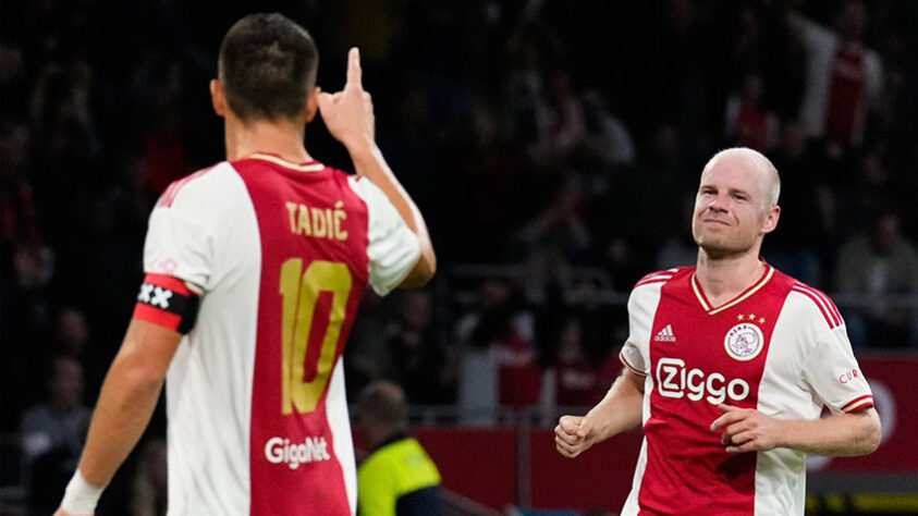 47º lugar: AFC Ajax (Holanda) - Nível de liga nacional para ranking: 4 - Pontuação recebida: 161.