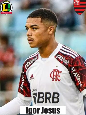 IGOR JESUS - 7,0 - Foi bem, não pareceu sentir a pressão de um clássico. Pode agregar em um meio-campo ainda perdido do Flamengo. 