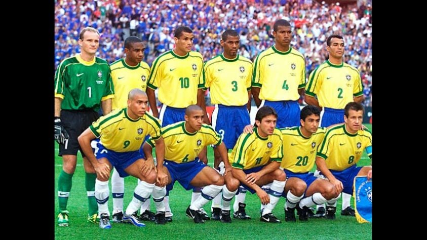 Copa do Mundo de 1998 (França) - Líder do ranking da FIFA: Brasil - Eliminação na final