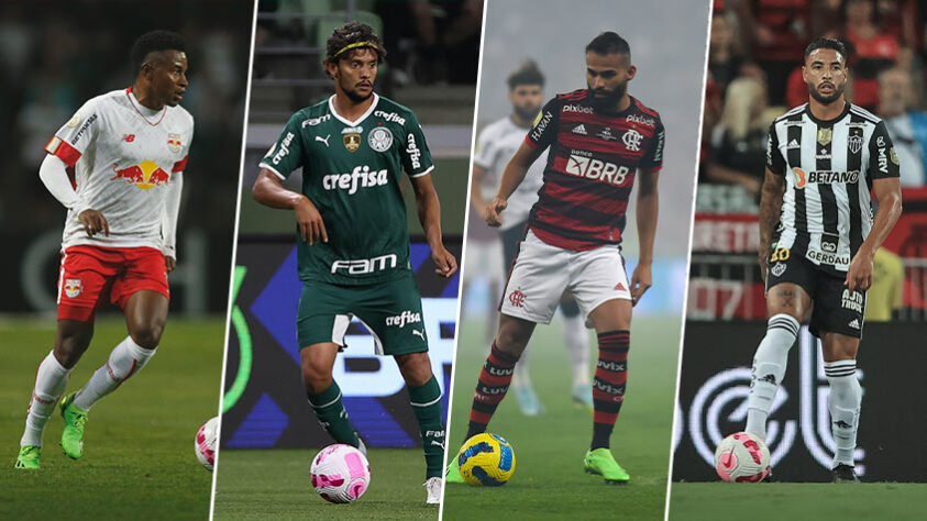 1° - Atlético-MG, Flamengo, Palmeiras e Red Bull Bragantino - 100%