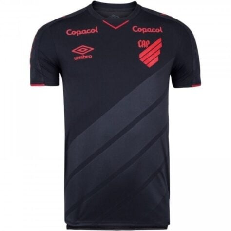 Terceira camisa do Athletico-PR / Fornecedora de material esportivo: Umbro