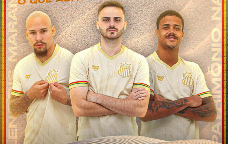 Terceira camisa do Sampaio Corrêa / Fornecedora de material esportivo: Super Bolla