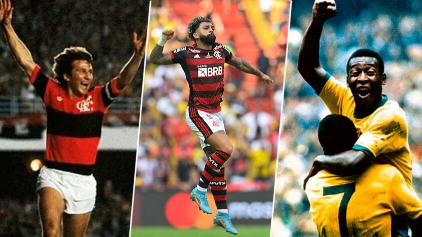 Com o gol contra o Athletico-PR, Gabigol ultrapassou Pelé na lista dos que mais marcaram em decisões da Libertadores. O LANCE! separou o ranking completo dos maiores goleadores brasileiros de finais da competição continental. Confira! 