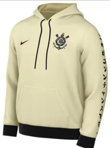 Moletom Corinthians Nike Especial com capuz.