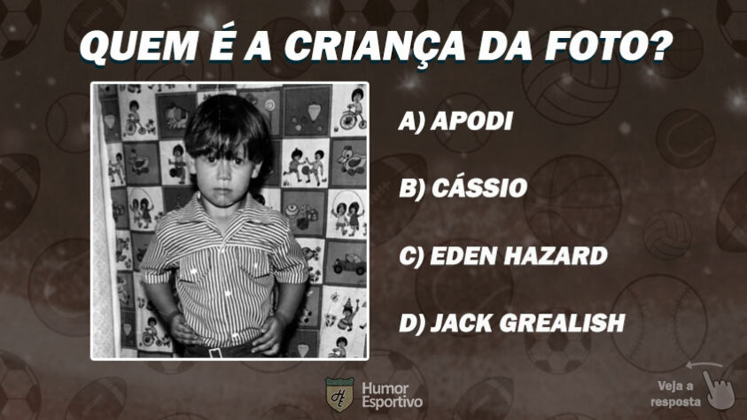 Especial de Dia das Crianças - Quem é o jogador da foto?