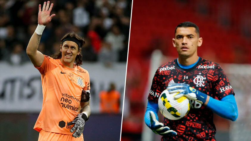 Cássio (Corinthians) x Santos (Flamengo)