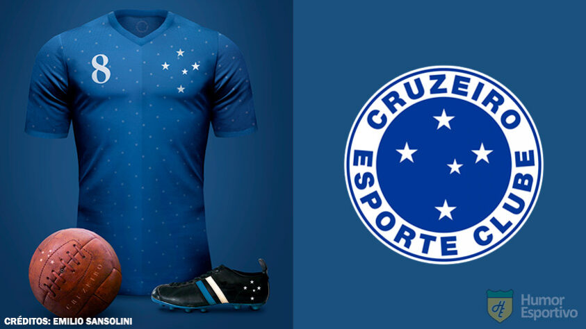 Camisas clássicas do futebol: Cruzeiro.