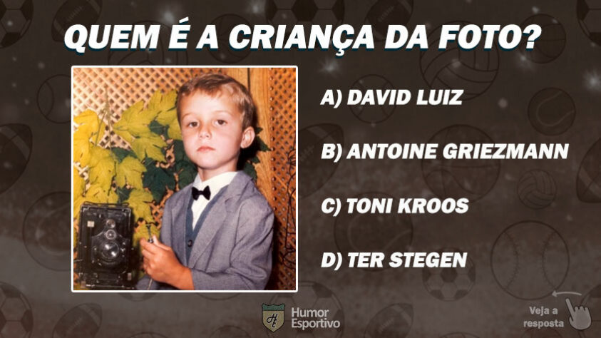 Especial de Dia das Crianças - Quem é o jogador da foto?