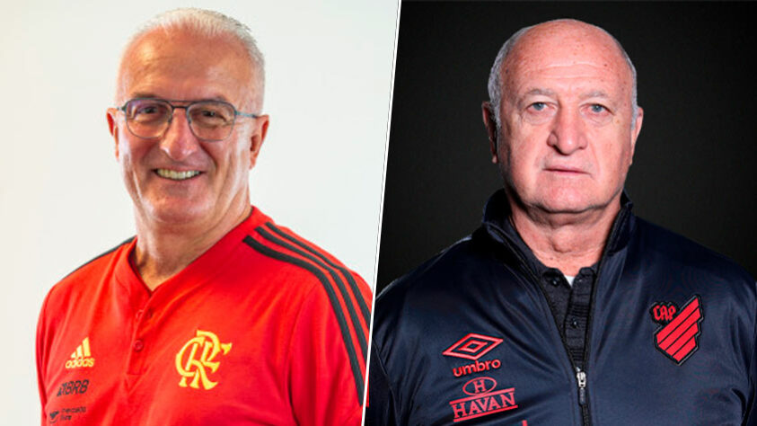 Dorival Jr (Flamengo) x Felipão (Athletico-PR)