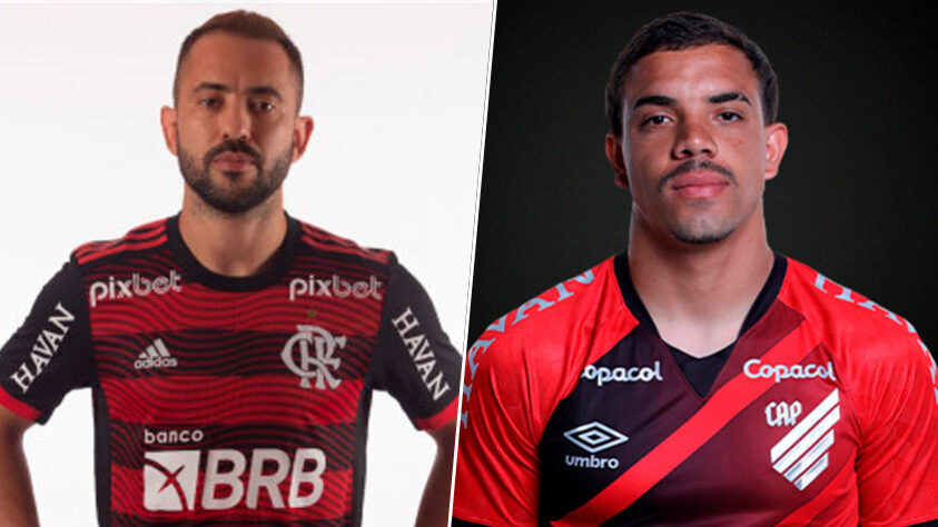 Everton Ribeiro (Flamengo) x Terans (Athletico-PR)