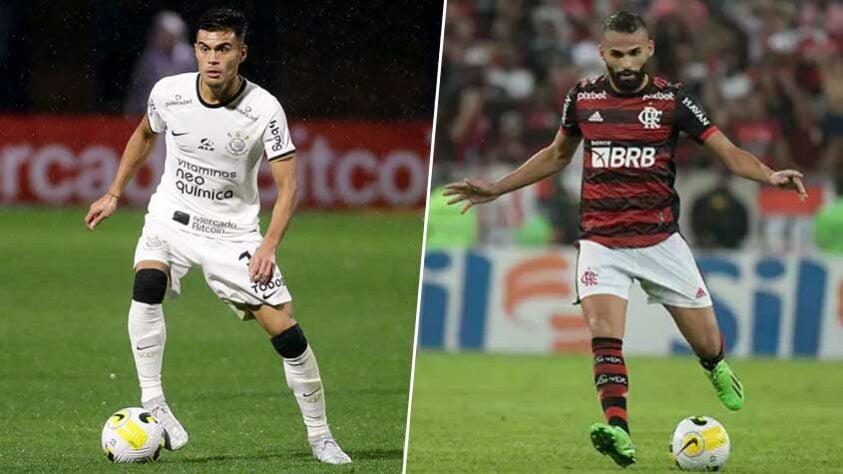 Fausto Vera (Corinthians) x Thiago Maia (Flamengo)