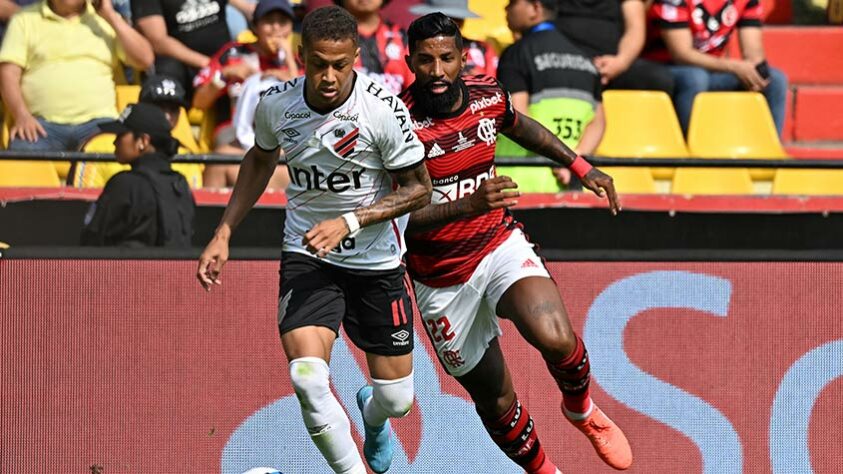 Como foi o último jogo Flamengo x Athletico-PR pela Libertadores?