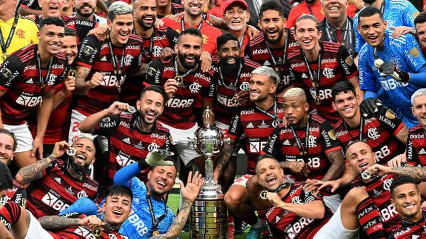 Flamengo: 3 títulos - 1981, 2019 e 2022 (foto)