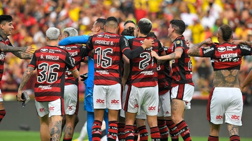 TRAJETÓRIA - O Flamengo sobrou e teve o melhor aproveitamento da história da Libertadores. Com 12 vitórias e um empate, o Rubro-Negro teve 94% de aproveitamento.