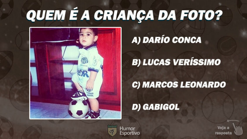 Especial de Dia das Crianças - Quem é o jogador da foto?