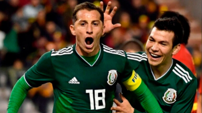 Andrés Guardado (México): 4 Copas do Mundo (2006, 2010, 2014 e 2018).