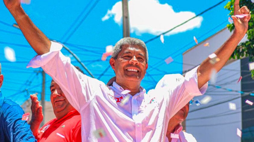 Bahia - Jerônimo Rodrigues (PT - eleito no segundo turno) - Time: Vitória