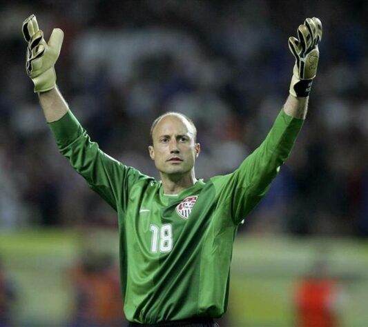 Kasey Keller (Estados Unidos): 4 Copas do Mundo (1994, 1998, 2002 e 2006).