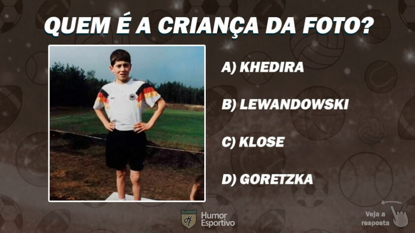 Especial de Dia das Crianças - Quem é o jogador da foto?