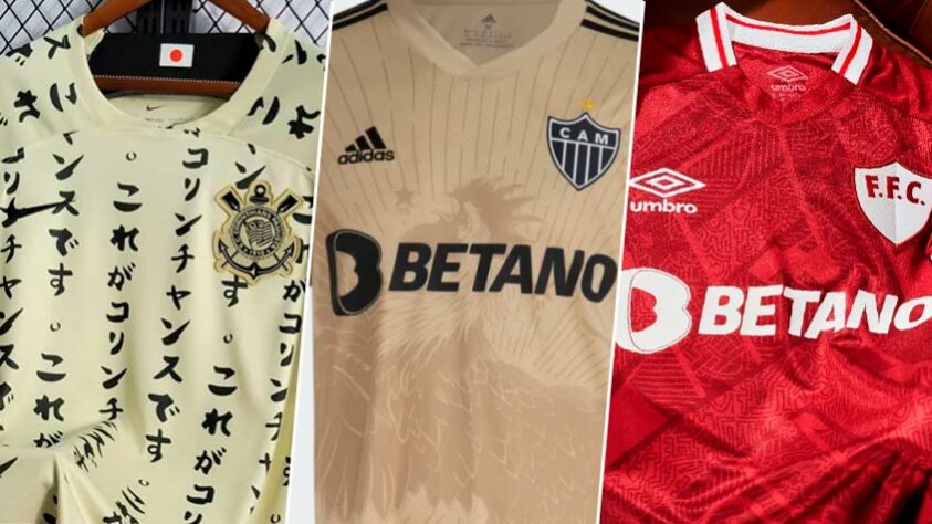 Na última semana, o Atlético Mineiro lançou seu mais novo terceiro uniforme. De cor dourada, a camisa representa as conquistas do ano de 2021 (a tríplice coroa com Campeonato Mineiro, Copa do Brasil e Brasileirão) e as conquistas que ainda estão por vir. Com cores alternativas e resgatando elementos históricos, as camisas de número 3 já viraram febre entre os torcedores. Por isso, trouxemos os terceiros uniformes dos times brasileiros. Confira: